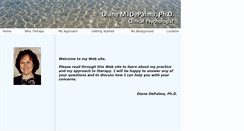 Desktop Screenshot of depalmatherapy.com